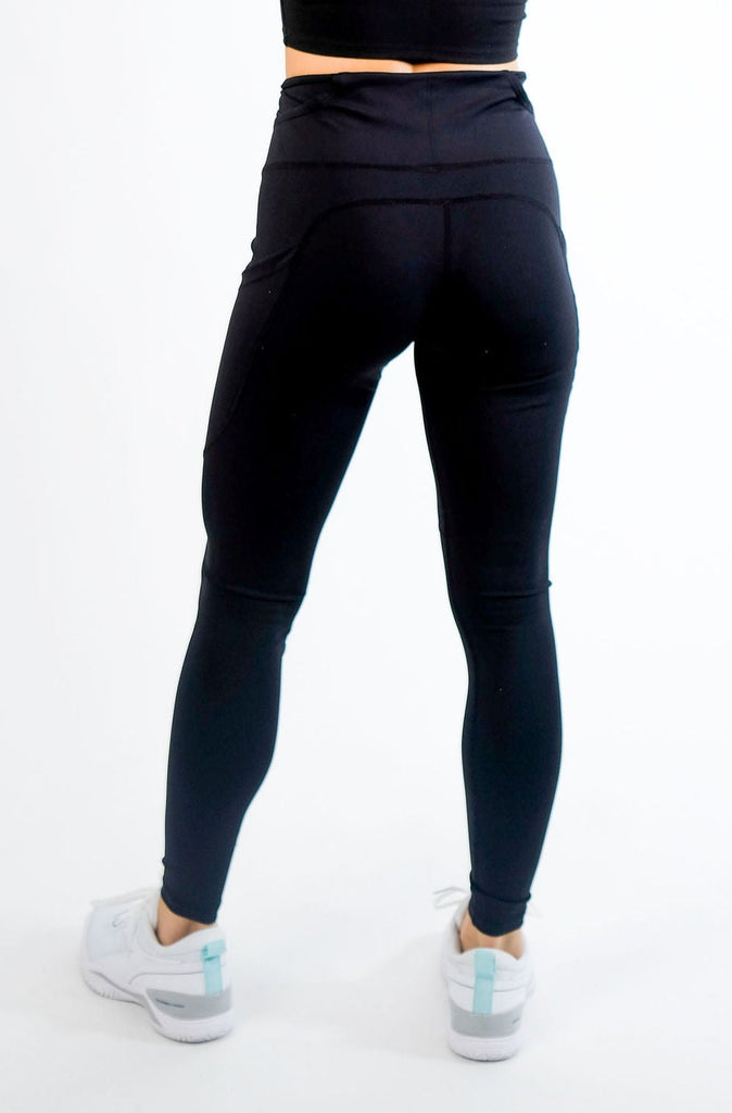 The Tennis Legging with tennis ball pockets by Modern Love Tennis
